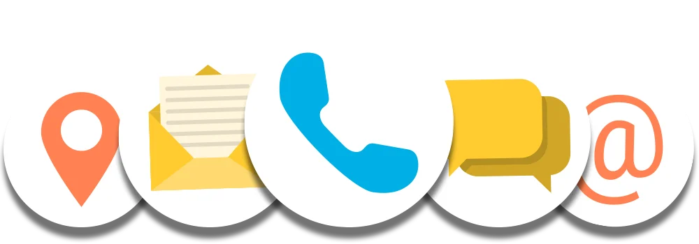 Contact options illustration